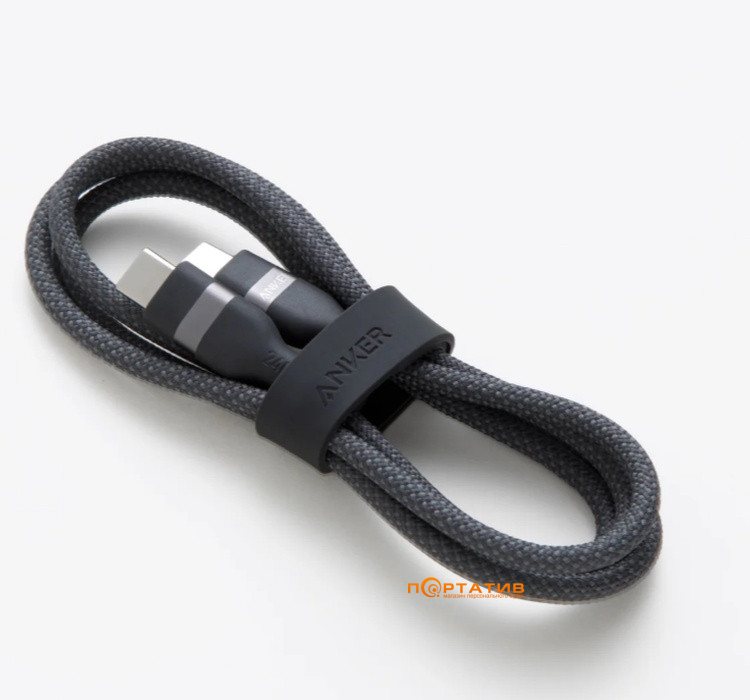 Кабель Anker USB-C to USB-C Cable 240W Upcycled-Braided (A82E2H12)