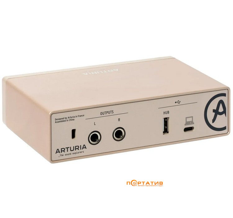 Аудиоинтерфейс Arturia MiniFuse 1 Champagne Edition