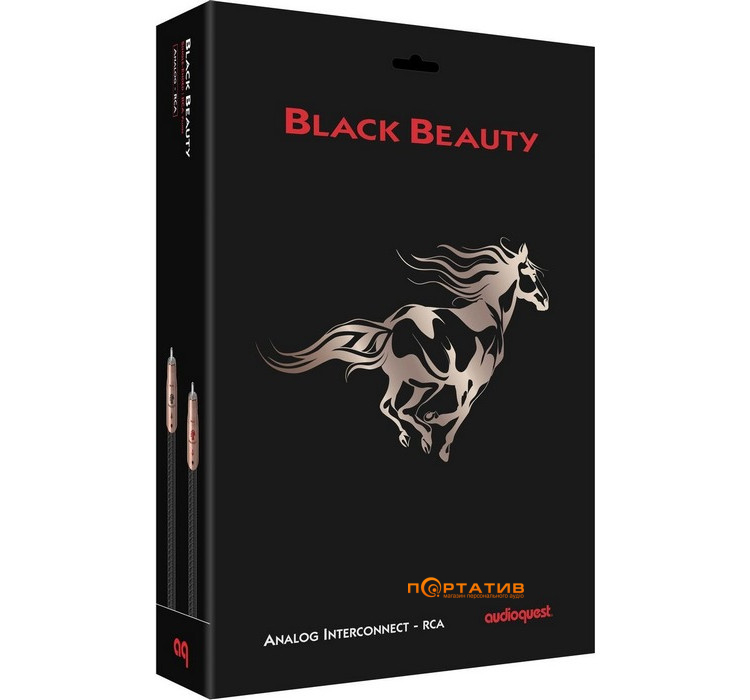 AUDIOQUEST 1.0m Black Beauty RCA IC