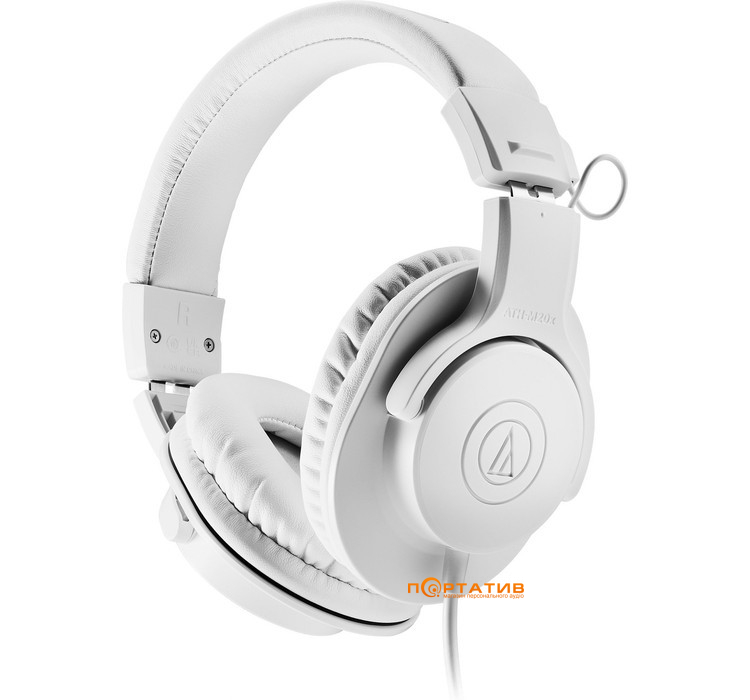 Наушники Audio-Technica ATH-M20x White