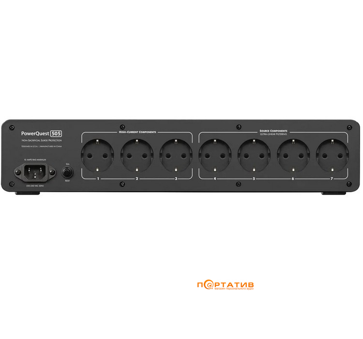 Сетевой фильтр AUDIOQUEST PowerQuest 505 Schuko (PQ-505)