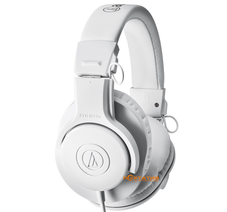 Наушники Audio-Technica ATH-M20x White