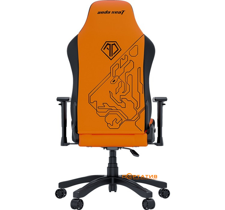 Ігрове крісло Anda Seat Phantom Tiger Edition Orange Size L (AD18Y-14-OB-PV/C)