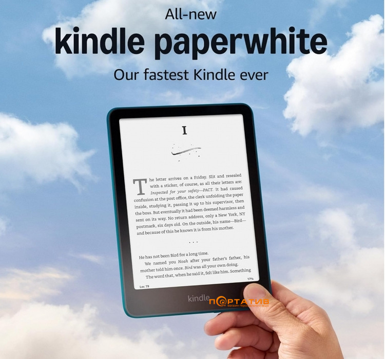 Электронная книга Amazon Kindle Paperwhite 12th Gen. 16GB Jade