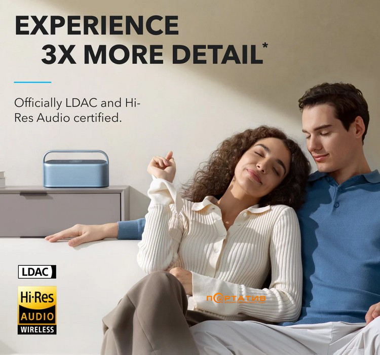 Акустика Anker SoundСore Motion X600 Black (A3130011)