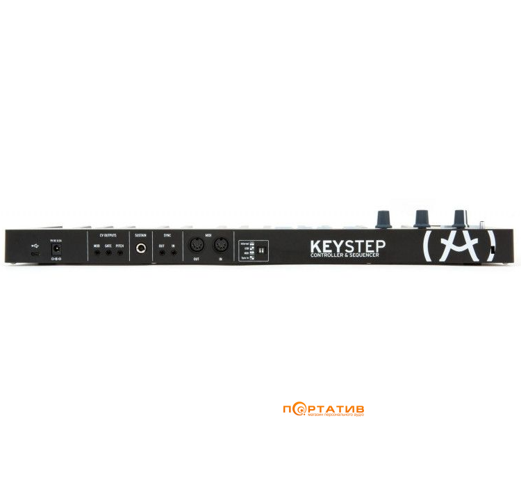 Arturia KeyStep Black Edition with Cables