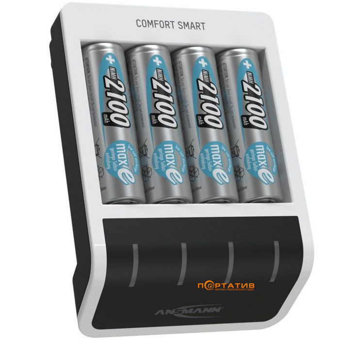Зарядний пристрій Ansmann Comfort Smart USB AA/AAA + 4xAA 2100mAh (1001-0092-01)