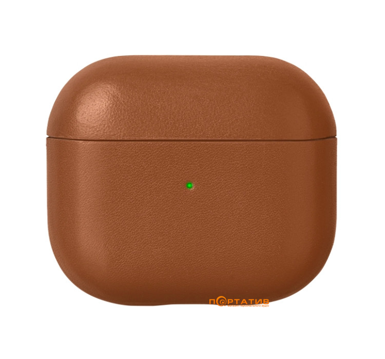 Native Union Leather Case Tan for Airpods 3rd Gen (APCSE-LTHR-BRN-V2)