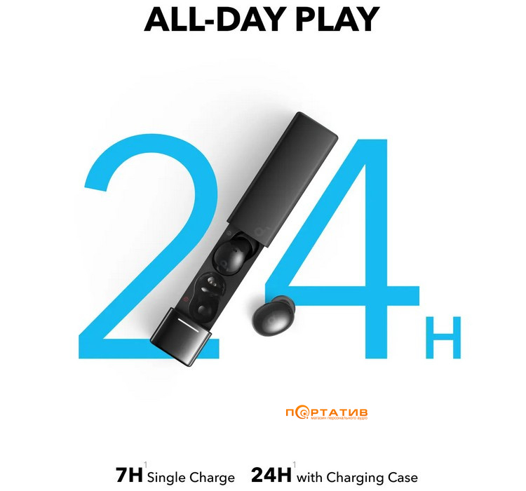 Наушники Anker SoundCore A30i Black (A3958G11)