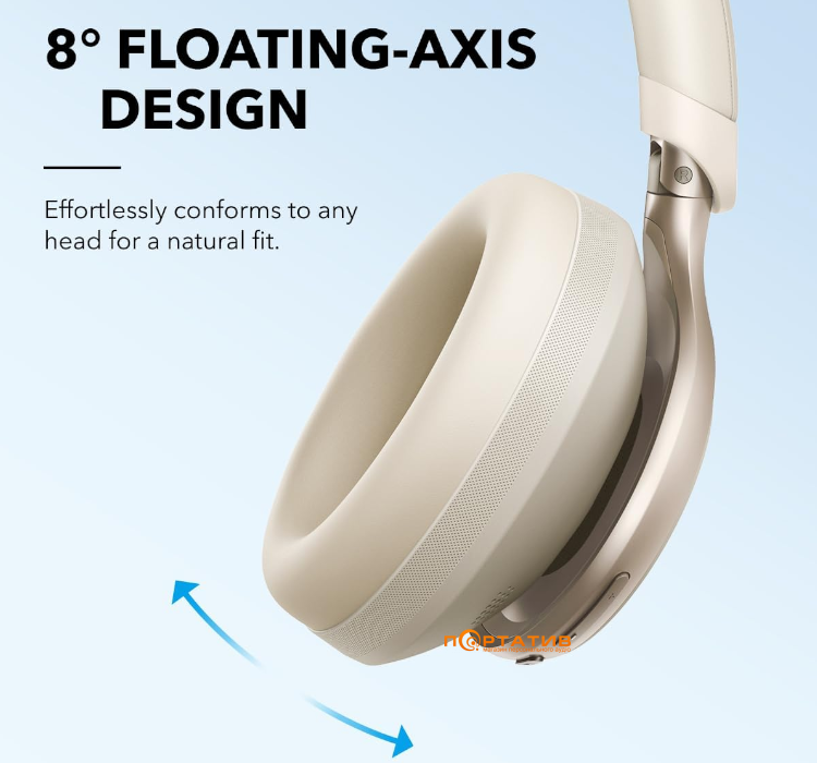 Навушники Anker SoundCore Space One Latte Cream