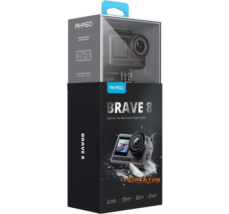 Экшн-камера Akaso Brave 8 Grey