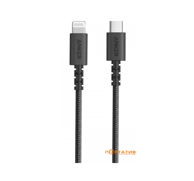 Anker Powerline Select+ USB-C to Lightning - 0.9m V3 Black (A8617G11)