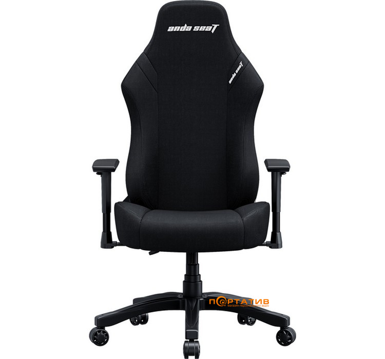 Ігрове крісло Anda Seat Luna Black Fabric Size L (AD18-44-B-F)