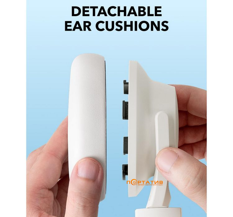 Навушники Anker SoundCore Q11i Cream White (A3005G21)
