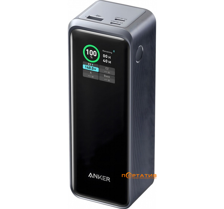 Зовнішній акумулятор Anker Prime 27650mAh 250W Black (A1340011)