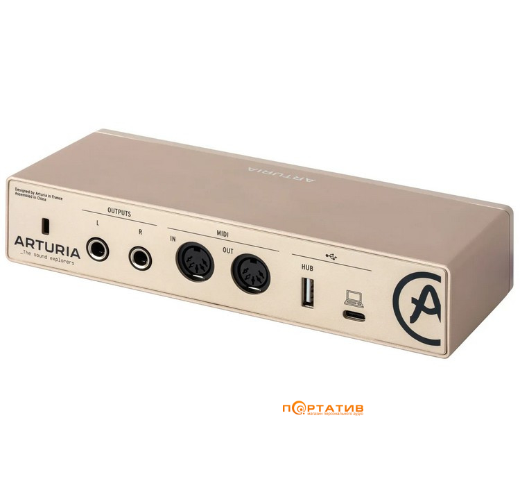 Аудіоінтерфейс Arturia MiniFuse 2 Champagne Edition