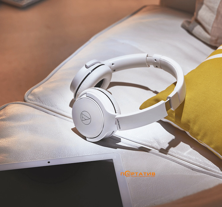 Навушники Audio-Technica ATH-S220BT White