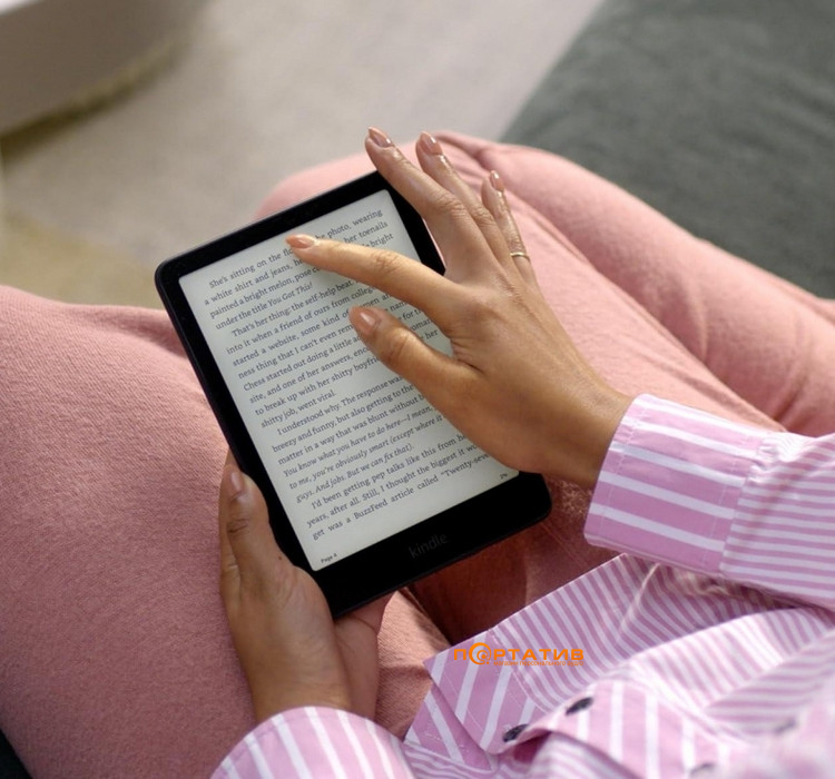 Електронна книга Amazon Kindle Paperwhite Signature Edition 12th Gen. 32GB Metallic Black