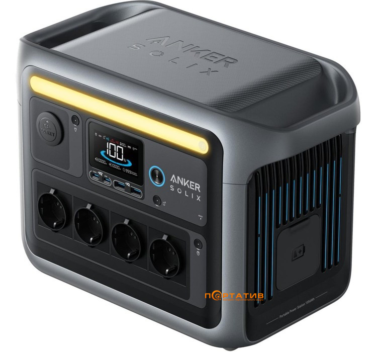 Зарядная станция Anker Solix C1000X 1056Wh 1800W (A1761311)