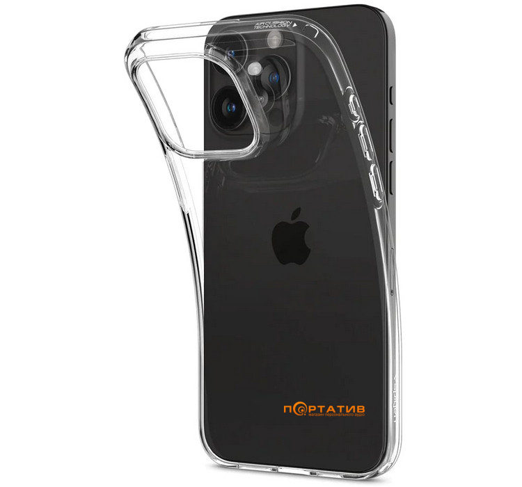 Spigen для Apple iPhone 15 Pro Max Crystal Flex, Crystal Clear (ACS06443)