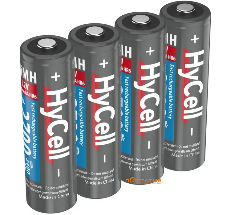 Акумулятор Ansmann-HyCell AA 2700mAh 4шт (5030682)