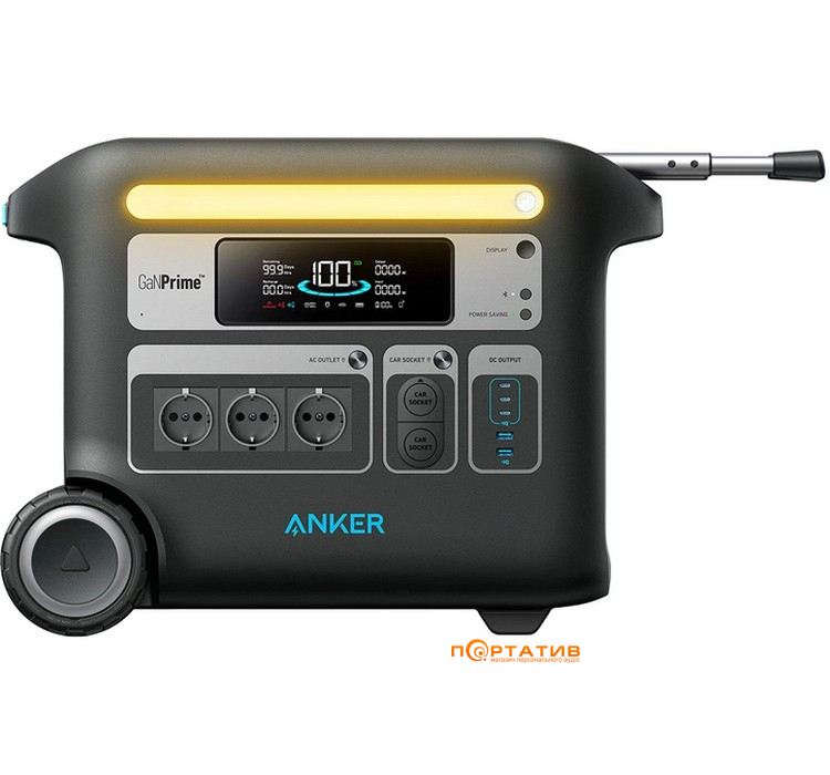 Зарядна станція Anker Solix F2000 2048Wh 2300W (A1780311)