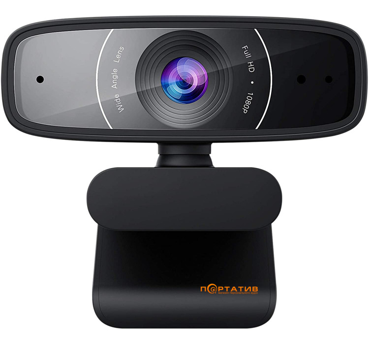 ASUS Webcam C3 Full HD Black (90YH0340-B2UA00)