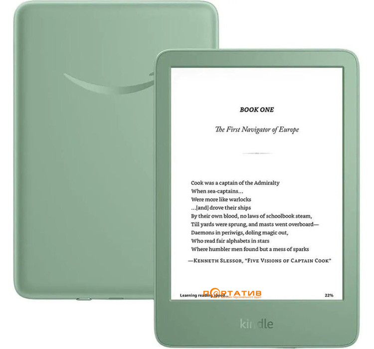 Електронна книга Amazon Kindle 11th Gen 2024 16Gb Matcha