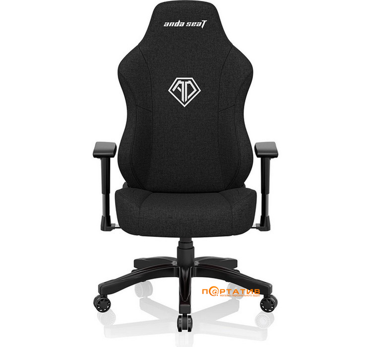 Ігрове крісло Anda Seat Phantom 3 Black Fabric Size L (AD18Y-06-B-F)