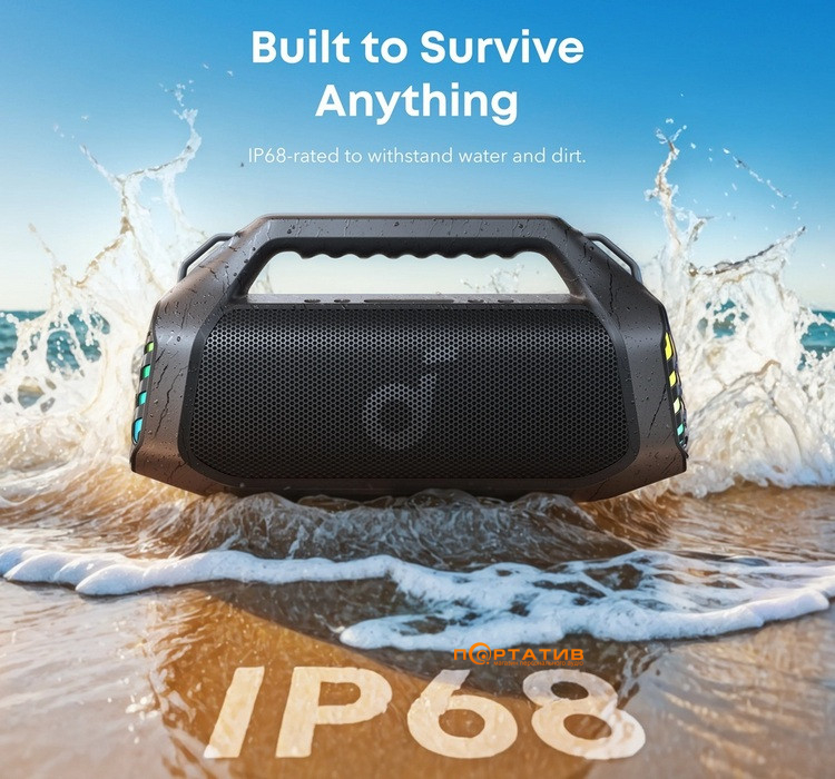 Акустика Anker SoundCore Boom 2 Pro Black (A3134A11)