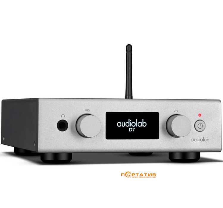 ЦАП із підсилювачем для навушників Audiolab D7 Silver