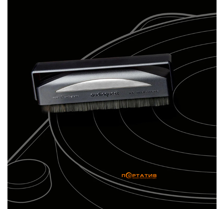 Щітка Audioquest Silver Anti-Static Record Brush