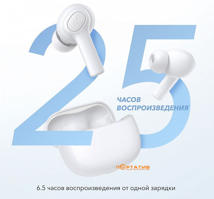 Наушники Anker SoundCore R100 White (A3981G21)