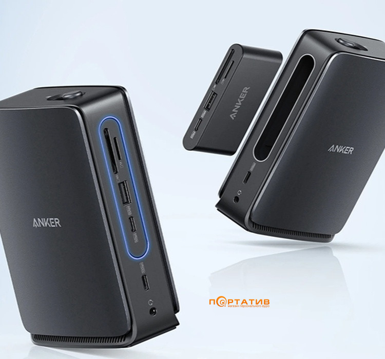 Док-станция Anker Nano Docking Station 13-in-1 Triple Display (A83C3311)