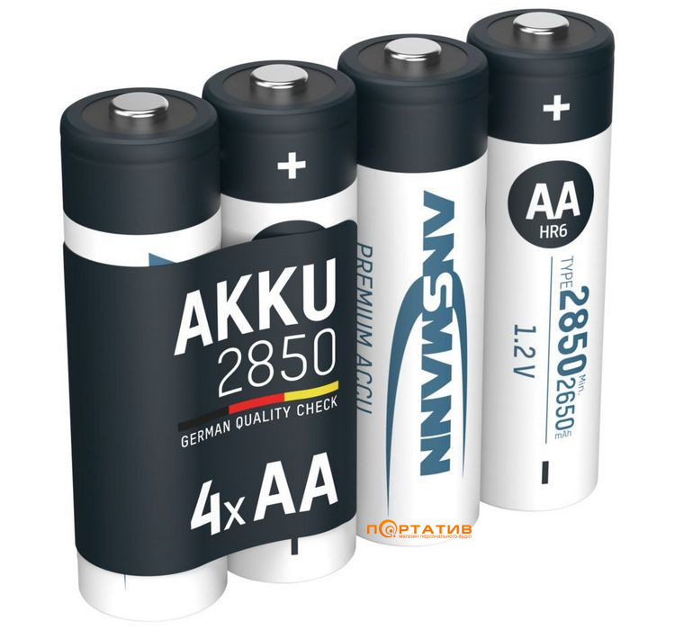 Аккумулятор Ansmann AA 2850mAh Premium 4шт (5035212)