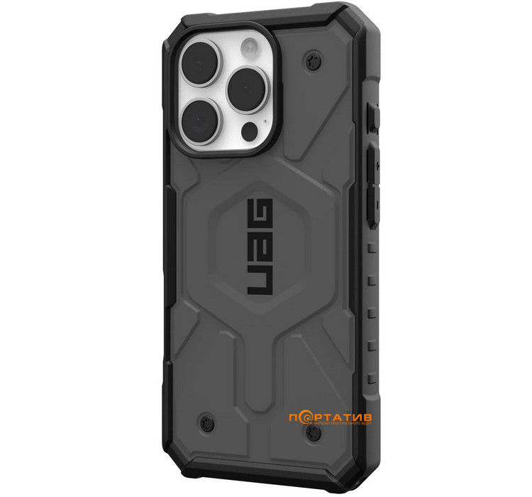 Чехол UAG для Apple iPhone 16 Pro Pathfinder Magsafe, Silver (114468113333)