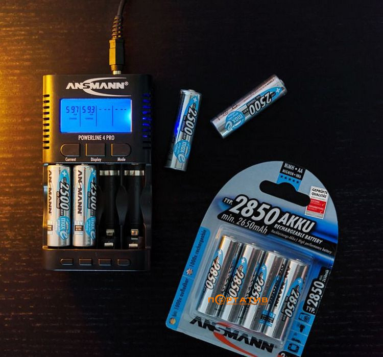 Аккумулятор Ansmann AA 2850mAh Premium 4шт (5035212)