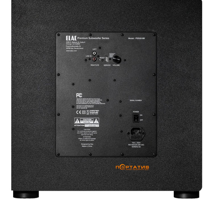 Elac PS500 Black