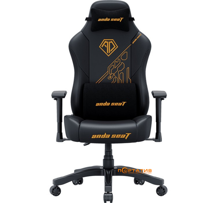 Ігрове крісло Anda Seat Phantom Tiger Edition Black Size L (AD18Y-14-B-PV/C)