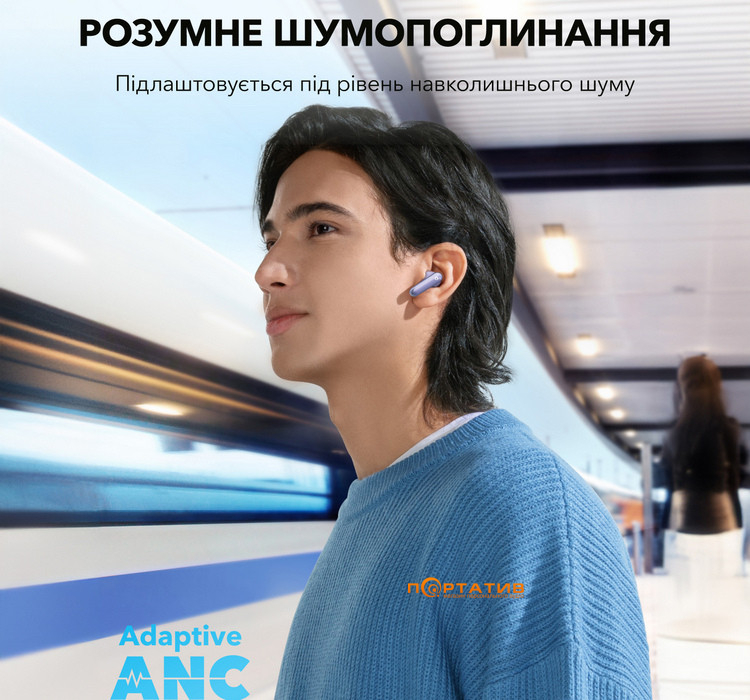 Навушники Anker SoundCore P40i Purple