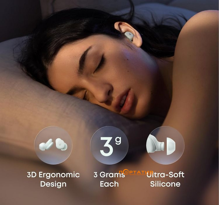 Наушники для сна (беруши) Anker SoundCore Sleep A30 Green (D1301G61)