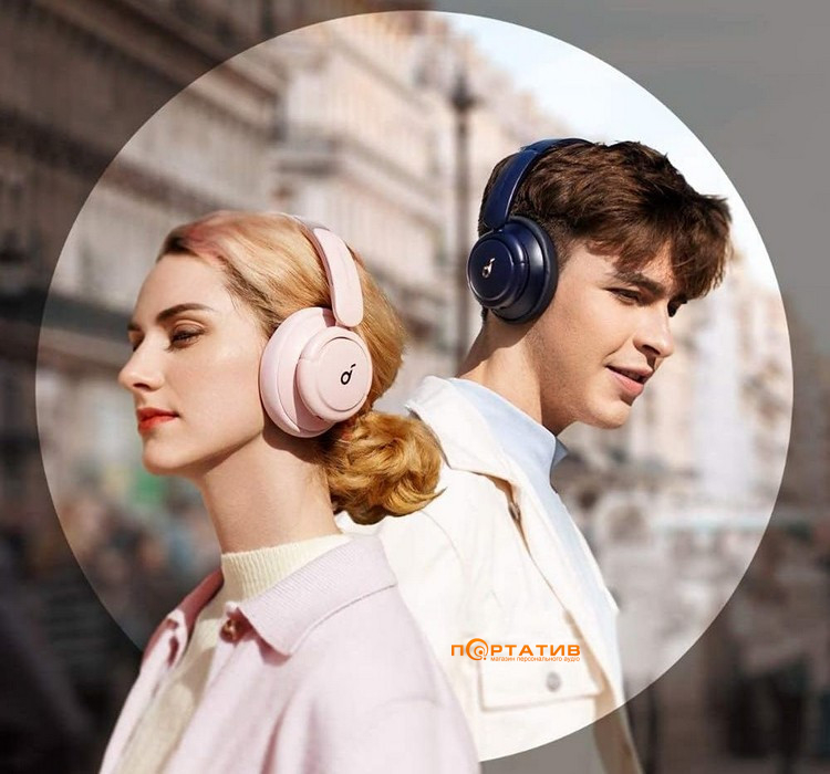 Навушники Anker SoundCore Life Q30 v2 Midnight Blue (A3028333)