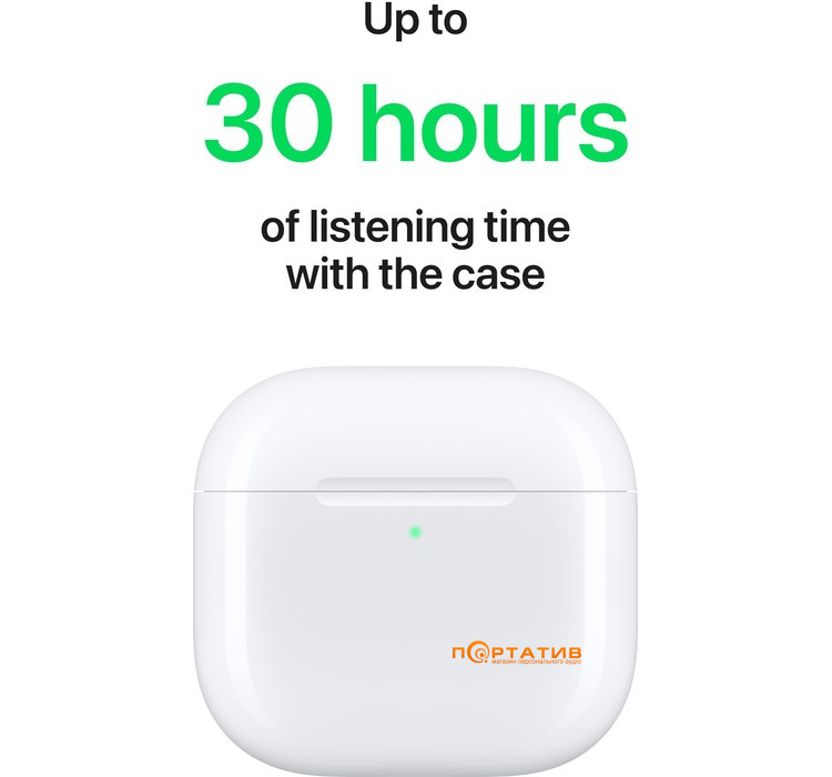 Навушники Apple AirPods 4 with Active Noise Cancellation (MXP93)