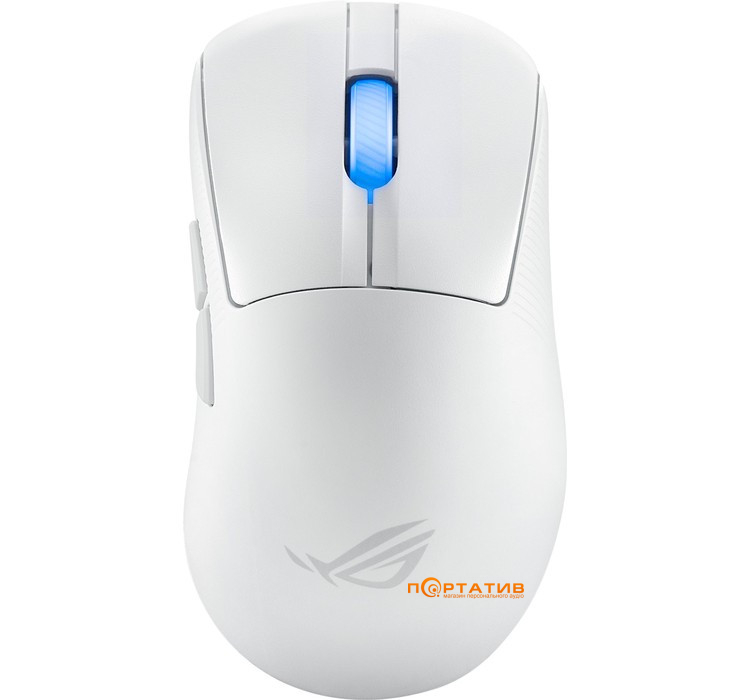 Мышь игровая ASUS ROG Keris II Ace Wireless White (90MP03N0-BMUA10)