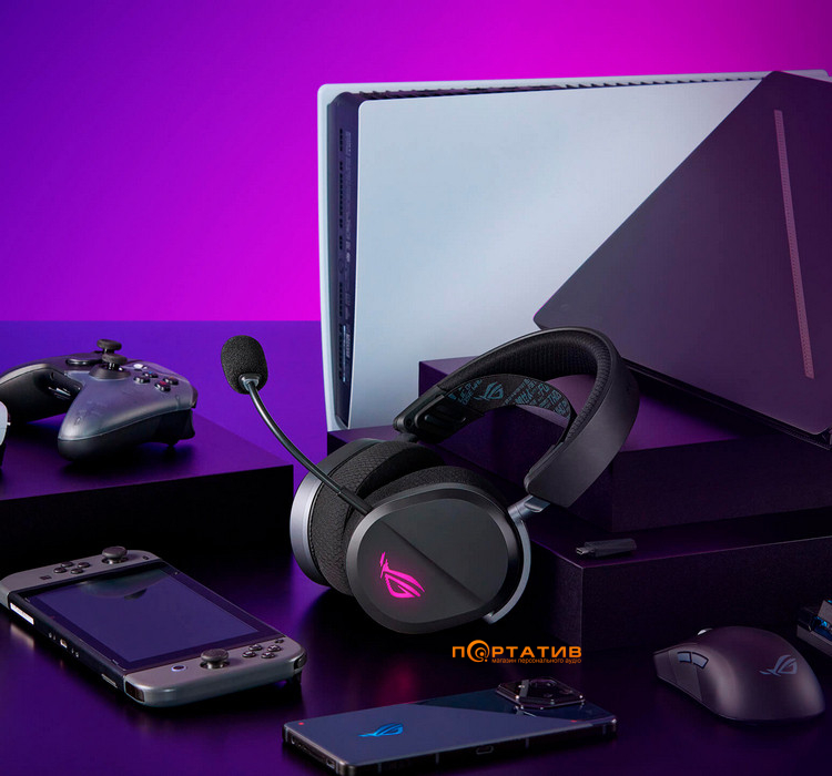 Игровая гарнитура ASUS ROG Pelta (90YH0410-BHUA00)