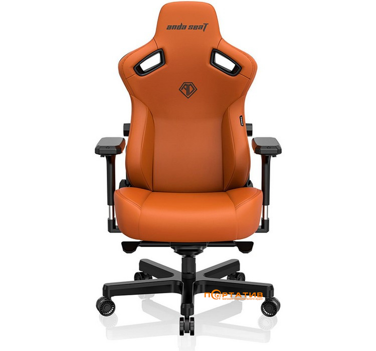 Ігрове крісло Anda Seat Kaiser 3 Orange Size XL (AD12YDC-XL-01-O-PV/C)