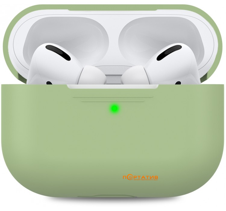 AHASTYLE Silicone Case for Apple AirPods Pro Green (AHA-0P300-GRN)