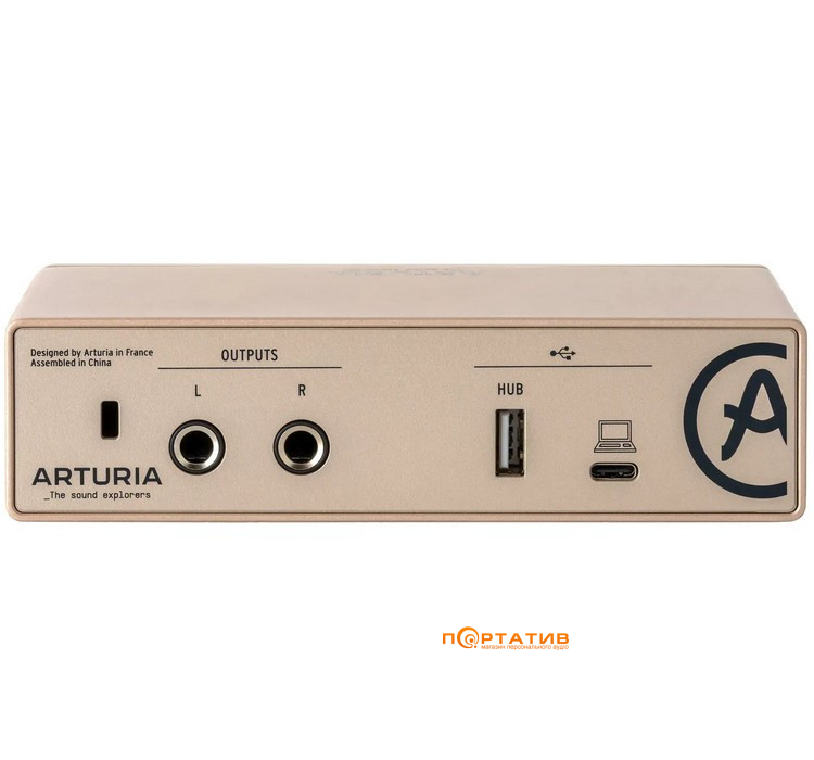 Аудиоинтерфейс Arturia MiniFuse 1 Champagne Edition