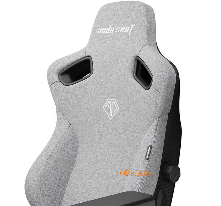 Игровое кресло Anda Seat Kaiser 3 Grey Fabric Size XL (AD12YDC-XL-01-G-PV/F)