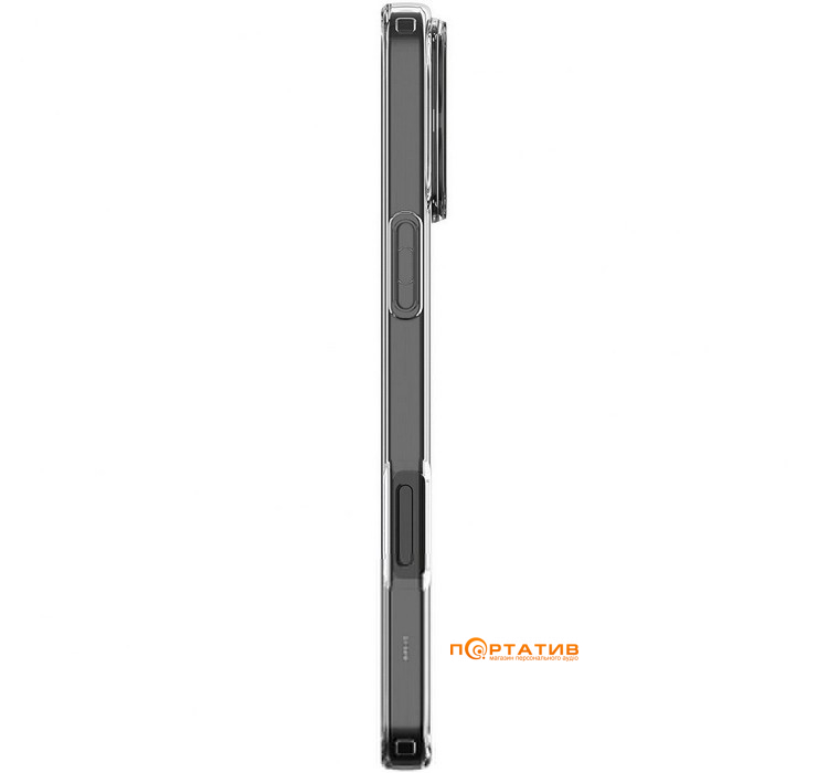 Чехол Spigen для Apple iPhone 16 Pro Max, Liquid Crystal, Crystal Clear (ACS07984)